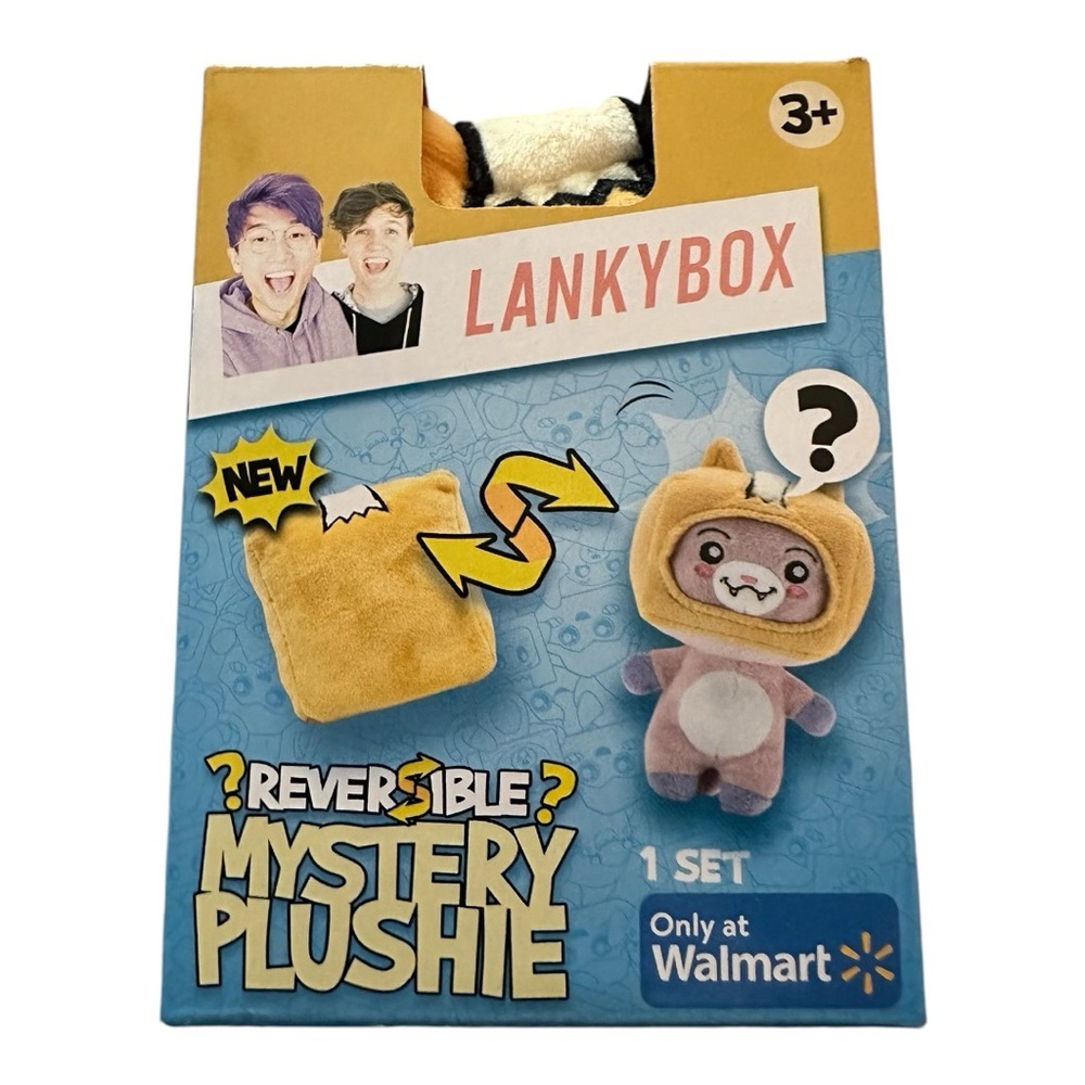 NEW Lanky Box Reversible Mystery Plushie Collectible Official Merchandise